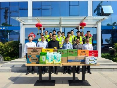 365英国上市公司领导五一劳动节走访慰问各重点在建项目